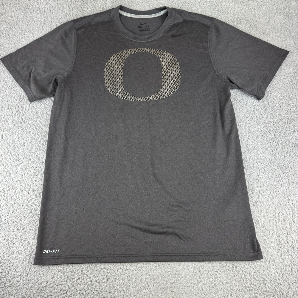 NIKE Dri Fit OREGON Ducks Chainmaille Design "O" Men's Size Medium Football